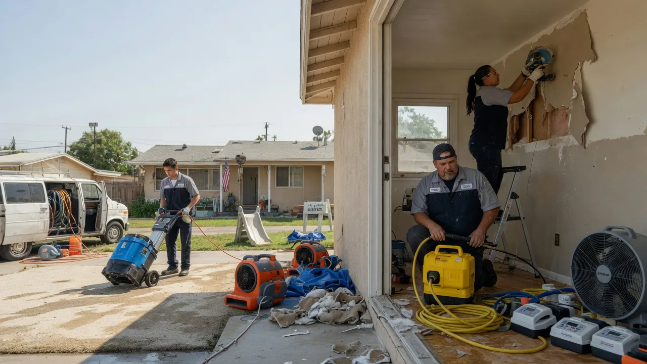Water Damage Restoration in Fresno, CA near me